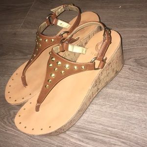 GUESS wedge sandals